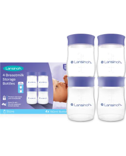 LANSINOH 4PCS MILK STORAGE BOTTLES Main Image