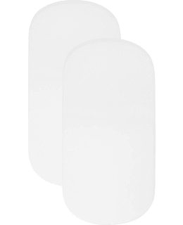 SHNUGGLE SHEETS AIR COT 2-PACK WHITE Main Image