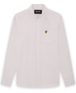 L&S LW2214VT-Y152-PIG/WHI-XL M.SHIRT Main Image