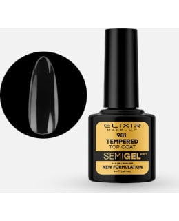 Elixir Semi Gel Tempered Top Coat 8 ml päällysgeelilakka Main Image