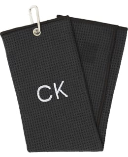 CK WAFFLE GOLF TOWEL U C9652 BLK OS Main Image