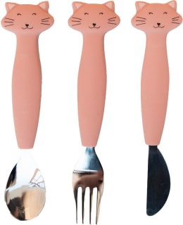TRIXIE MRS. CAT 3PCS SILICONE CUTLERY Main Image