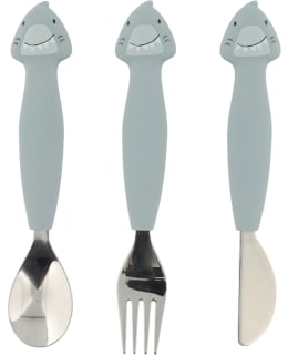 TRIXIE MR. SHARK 3PCS SILICONE CUTLERY Main Image