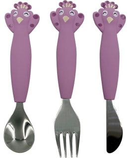 TRIXIE MRS. PEACOCK 3PCS SIL. CUTLERY Main Image