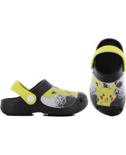POKEMON PO002200-335-BLA/YEL-27 CLOGS Main Image