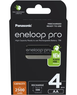 PANASONIC ENELOOP 2500MAH 4KPL AA-AKKU Main Image