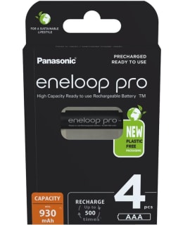 PANASONIC ENELOOP 930MAH 4KPL AAA-AKKU Main Image