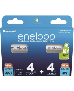 PANASONIC ENELOOP 4KPL2000MAH+4KPL800MAH Main Image