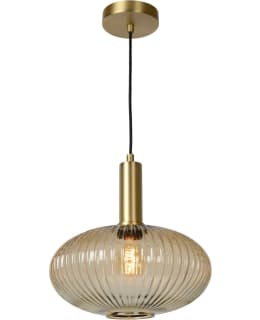 LUCIDE MALOTO Ø30 E27 AMBER RIIPPUVAL Main Image