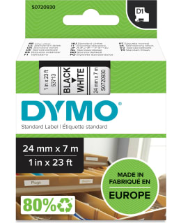 DYMO D1 24MM VALKOINEN TARRATEIPPI Main Image
