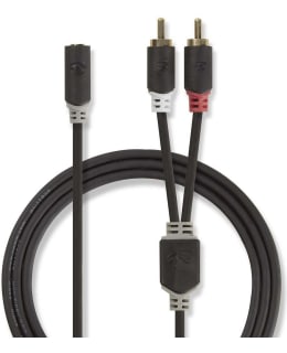 NEDIS CABW22255AT02 STEREOAUDIOKAAPELI 2 Main Image