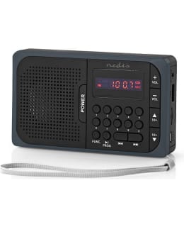 NEDIS RDFM2100GY FM-RADIO KANNETTAVA M Main Image