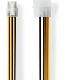 Nedis CCGP74060VA015 Molex uros-PCI Express uros 0.20 m Sisäinen Virtakaapeli Main Image