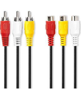 NEDIS CVGP24305BK50 KOMPOSIITTIVIDEOKAAP Main Image