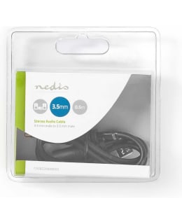 NEDIS 3,5MM UR/UR 0,5M AUDIOKAAPELI Main Image