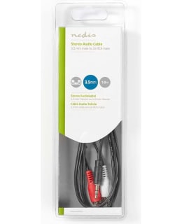 NEDIS CAGB22200BK20 STEREOAUDIOKAAPELI 3 Main Image