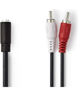 NEDIS CAGB22255BK02 STEREOAUDIOKAAPELI 2 Main Image