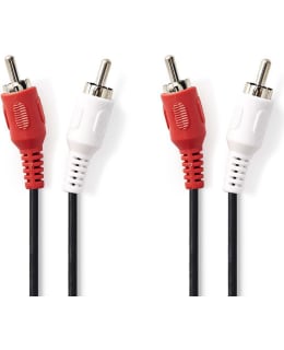 NEDIS CAGB24200BK50 STEREOAUDIOKAAPELI 2 Main Image