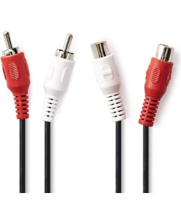 NEDIS CAGB24205BK20 STEREOAUDIOKAAPELI 2 Main Image