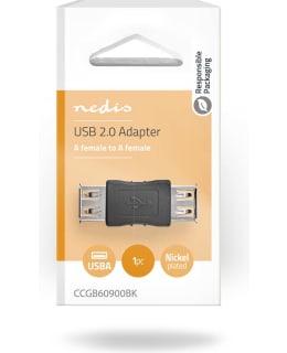 NEDIS CCGB60900BK USB-SOVITIN USB 2.0 Main Image