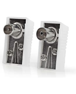 NEDIS CSGB40995WT IEC COAX LIITIN KULM Main Image