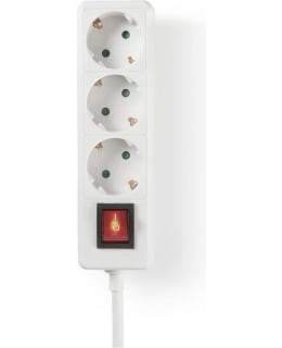 NEDIS EXSO315F2WT 1,5M WHITE EXT.CORD Main Image