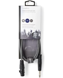 NEDIS XLR 3P-6,3MM NA-UR MONO 1,5MAUDIOK Main Image