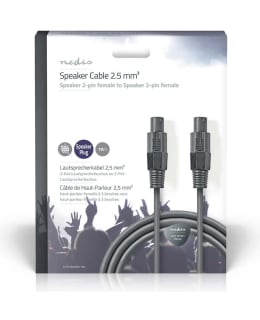 NEDIS COTG16000GY100 KAIUTINKAAPELI, 2,5 Main Image