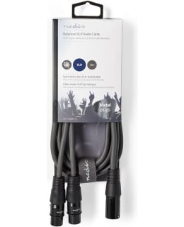 NEDIS XLR-2XLR UR-NA 3P 1,5M AUDIOKAAPE Main Image