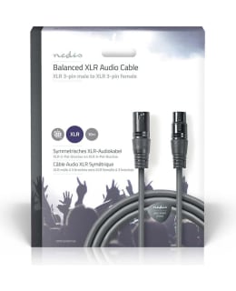 NEDIS XLR-XLR UR-NA 3P 15M AUDIOKAAPELI Main Image