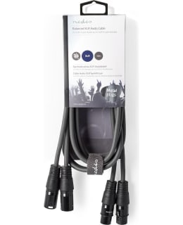 NEDIS 2XLR-2XLR UR-NA 3P 1,5M AUDIOKAAPE Main Image