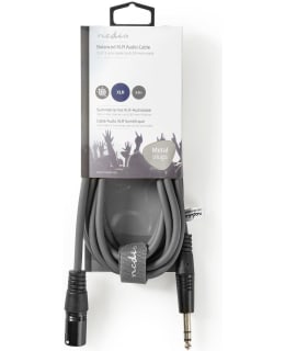 NEDIS XLR 3P-6,3MM UR-UR 1,5M AUDIOKAAPE Main Image