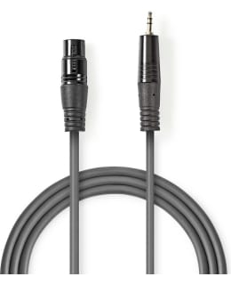 NEDIS XLR 3P-3,5MM UR-UR 3M AUDIOKAAPELI Main Image