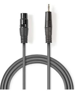 NEDIS XLR 3P-3,5MM NA-UR 1M AUDIOKAAPELI Main Image