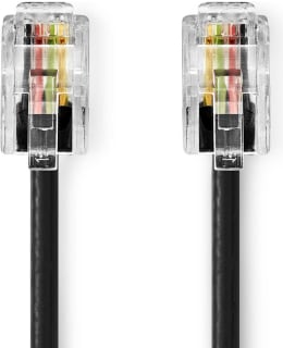 NEDIS TCGP90100BK50 PUHELINKAAPELI RJ1 Main Image