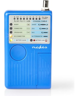 NEDIS NWCTM100BU LAN KAAPELI TESTERI Main Image