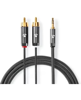 NEDIS CATB22200GY20 STEREOÄÄNIKAAPELI Main Image