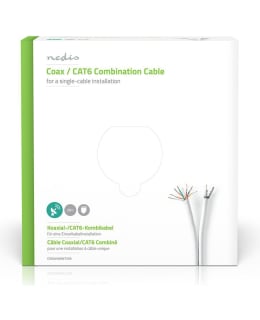 NEDIS CSGG4500WT250 IEC (COAX) CAT6 COMB Main Image