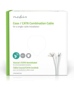 NEDIS CSGG4500WT500 IEC (COAX) CAT6 COMB Main Image