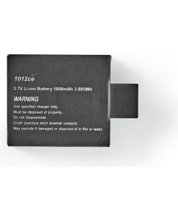 NEDIS ACBT20BK ACTION-KAMERAN VAIHTOAKKU Main Image