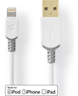 NEDIS CCBW39300WT30 LIGHTNING KAAPELI Main Image