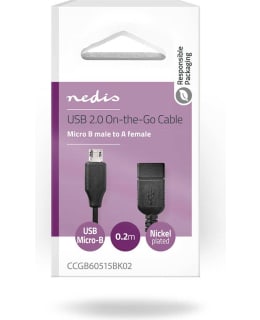 NEDIS CCGB60515BK02 USB-SOVITIN USB 2. Main Image
