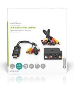 NEDIS VGRRU101BK USB VIDEOSIEPPARI Main Image