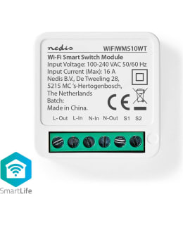 NEDIS WIFIWMS10WT SMARTLIFE VIRTAKYTKIN Main Image