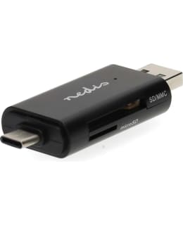 NEDIS USB-C/USB-A 2.0 MUISTIKORTINLUKIJA Main Image