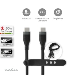 NEDIS CCGB60820BK15 USB KAAPELI USB 2. Main Image