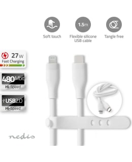 NEDIS CCGB39800WT15 LIGHTNING KAAPELI Main Image