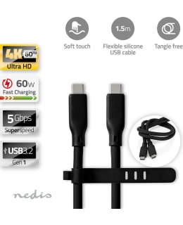 NEDIS CCGB64800BK15 USB KAAPELI USB 3. Main Image