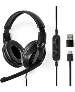 NEDIS CHSTU210BK PC-HEADSET OVER-EAR-K Main Image