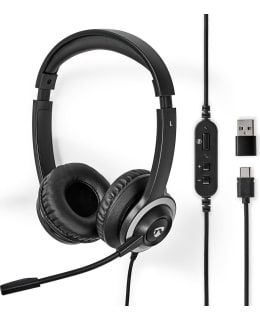 NEDIS CHSTU310BK PC-HEADSET ON-EAR-KUU Main Image